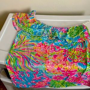 Lilly Pulitzer blouse.